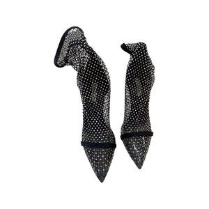 Cape Robbin Silver and Black Heeled Boots